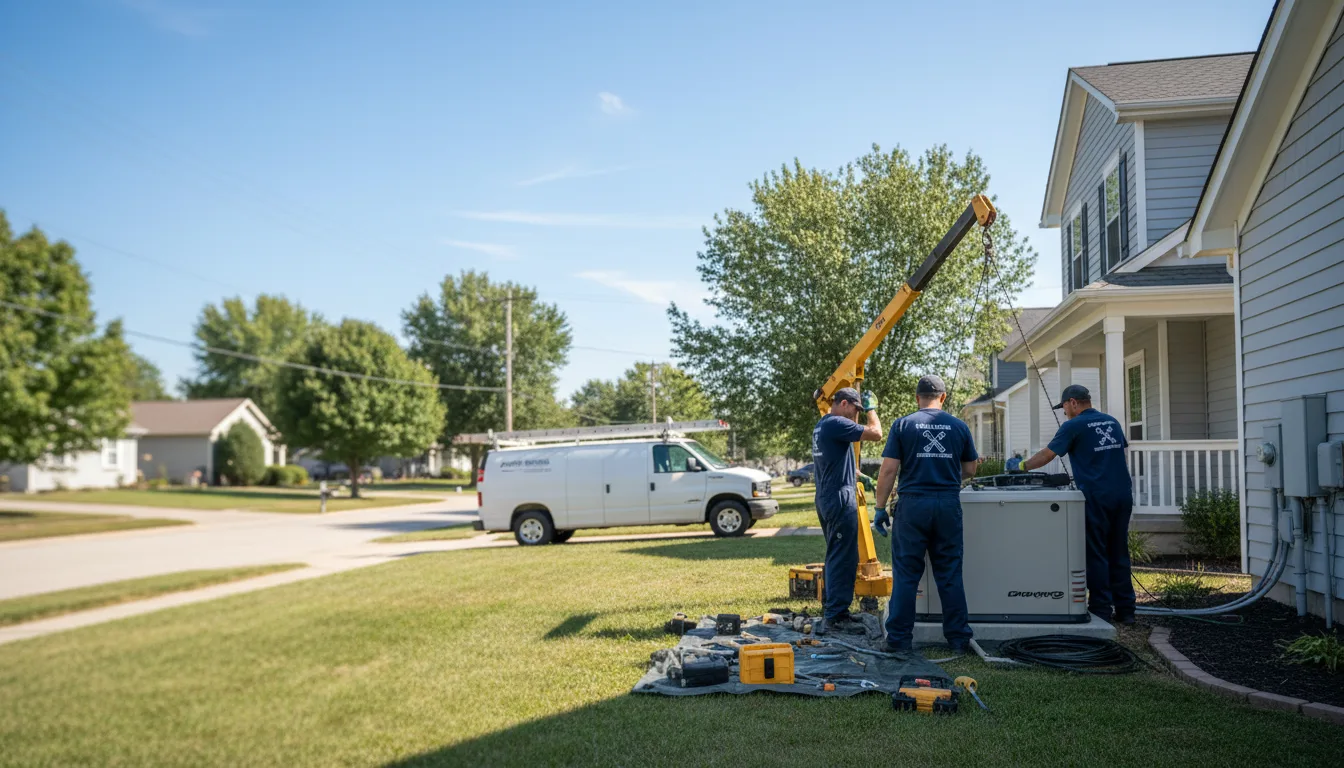 Generator Installation in Shipman, IL near me